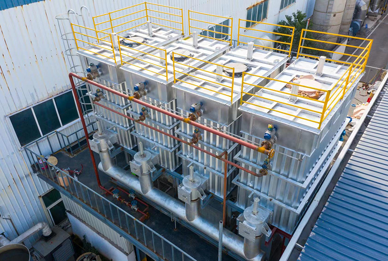 某藥廠尾氣處理裝置