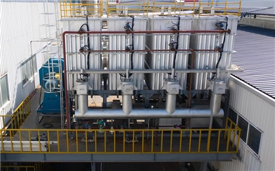 某藥廠尾氣處理裝置